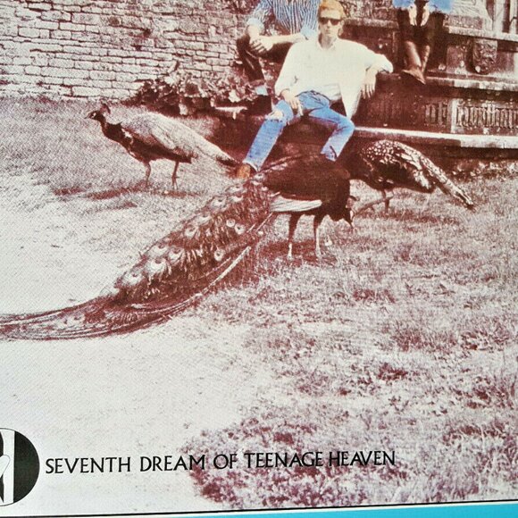 LOVE & ROCKETS POSTER Seventh Dream Of Teenage Heaven 35" X 23" UK 1985 Bauhaus - Picture 4 of 8